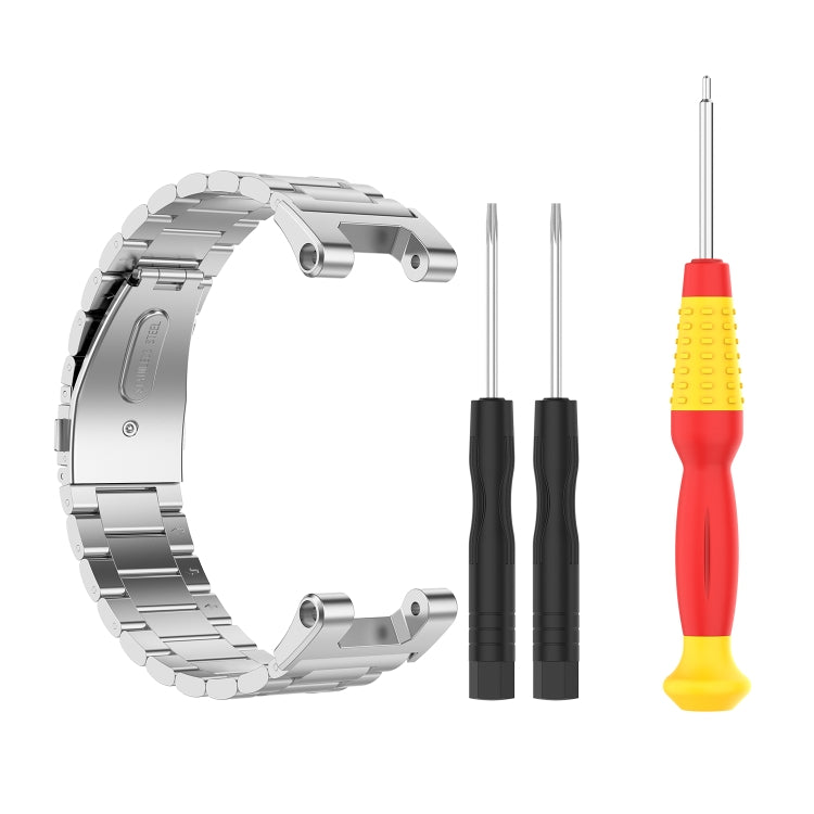 Three Strains Of Stainless Steel Strap with Utility Knife, For Huami Amazfit Ares A1908, For Huami Amazfit T-Rex A1918