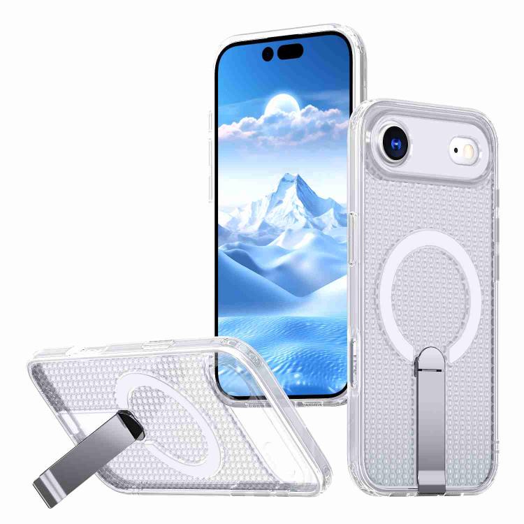 Honeycomb Cooling MagSafe Holder Phone Case, For iPhone 17 Pro Max, For iPhone 17 Pro, For iPhone 17, For iPhone 17 Air