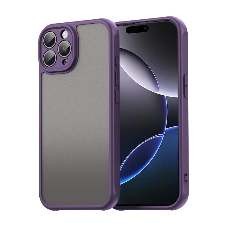 Fan Dun Series TPU Hybrid PC Frosted Phone Case, For iPhone 16 Pro, For iPhone 16 Plus, For iPhone 16, For iPhone 15 Pro Max, For iPhone 15 Pro, For iPhone 15 Plus