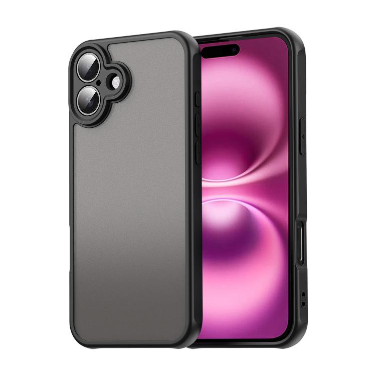 Fan Dun Series TPU Hybrid PC Frosted Phone Case, For iPhone 16 Pro, For iPhone 16 Plus, For iPhone 16, For iPhone 15 Pro Max, For iPhone 15 Pro, For iPhone 15 Plus