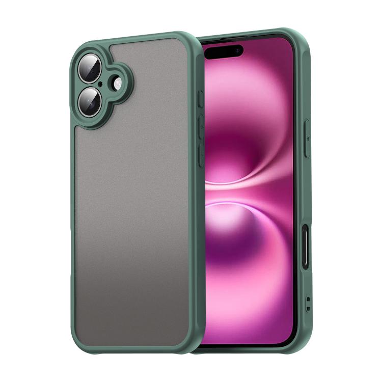 Fan Dun Series TPU Hybrid PC Frosted Phone Case, For iPhone 16 Pro, For iPhone 16 Plus, For iPhone 16, For iPhone 15 Pro Max, For iPhone 15 Pro, For iPhone 15 Plus