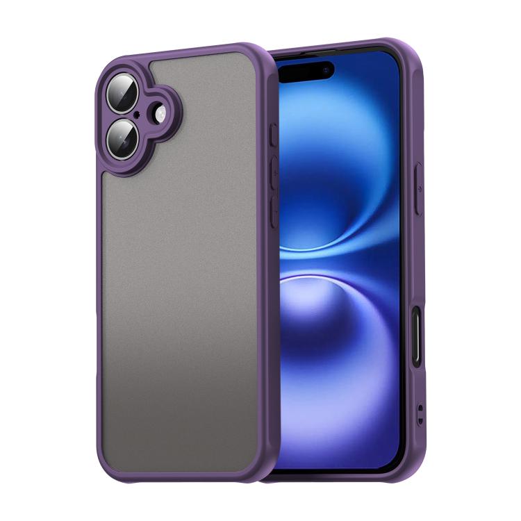Fan Dun Series TPU Hybrid PC Frosted Phone Case, For iPhone 16 Pro, For iPhone 16 Plus, For iPhone 16, For iPhone 15 Pro Max, For iPhone 15 Pro, For iPhone 15 Plus