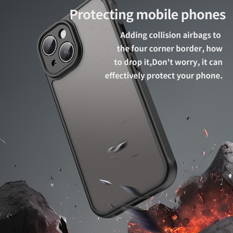 Fan Dun Series TPU Hybrid PC Frosted Phone Case, For iPhone 15, For iPhone 14 Plus, For iPhone 14, For iPhone 14 Pro, For iPhone 14 Pro Max, For iPhone 13 Pro Max