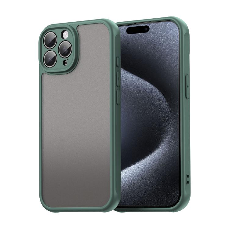 Fan Dun Series TPU Hybrid PC Frosted Phone Case, For iPhone 16 Pro, For iPhone 16 Plus, For iPhone 16, For iPhone 15 Pro Max, For iPhone 15 Pro, For iPhone 15 Plus