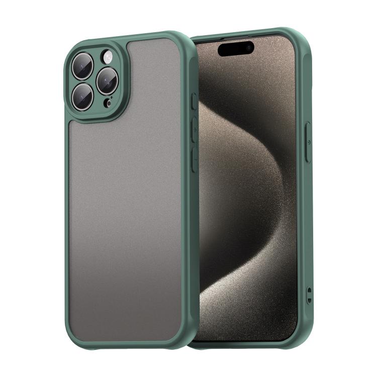 Fan Dun Series TPU Hybrid PC Frosted Phone Case, For iPhone 16 Pro, For iPhone 16 Plus, For iPhone 16, For iPhone 15 Pro Max, For iPhone 15 Pro, For iPhone 15 Plus