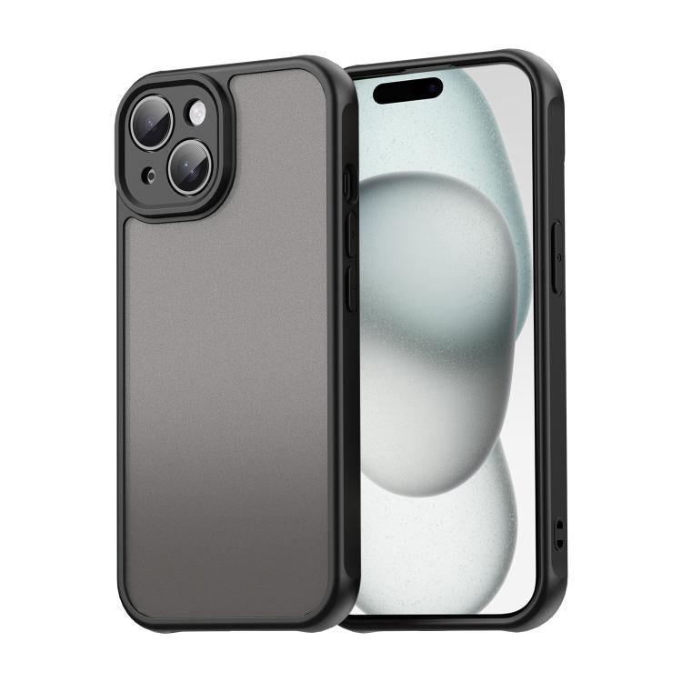 Fan Dun Series TPU Hybrid PC Frosted Phone Case, For iPhone 16 Pro, For iPhone 16 Plus, For iPhone 16, For iPhone 15 Pro Max, For iPhone 15 Pro, For iPhone 15 Plus