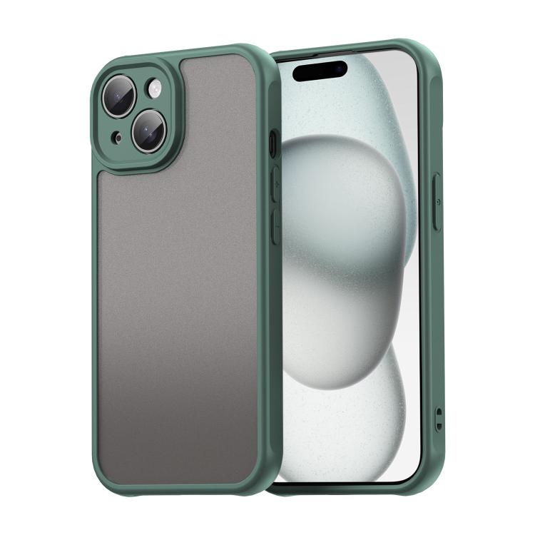 Fan Dun Series TPU Hybrid PC Frosted Phone Case, For iPhone 16 Pro, For iPhone 16 Plus, For iPhone 16, For iPhone 15 Pro Max, For iPhone 15 Pro, For iPhone 15 Plus