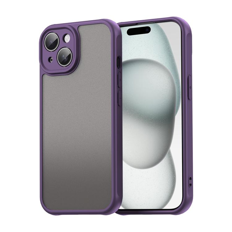 Fan Dun Series TPU Hybrid PC Frosted Phone Case, For iPhone 16 Pro, For iPhone 16 Plus, For iPhone 16, For iPhone 15 Pro Max, For iPhone 15 Pro, For iPhone 15 Plus