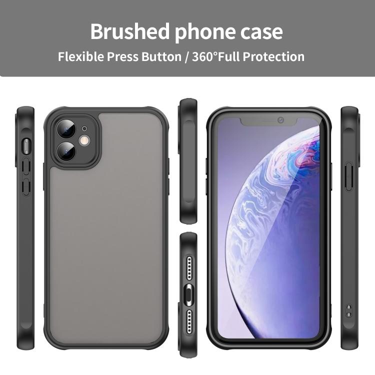 Fan Dun Series TPU Hybrid PC Frosted Phone Case, For iPhone 11, For iPhone 11 Pro