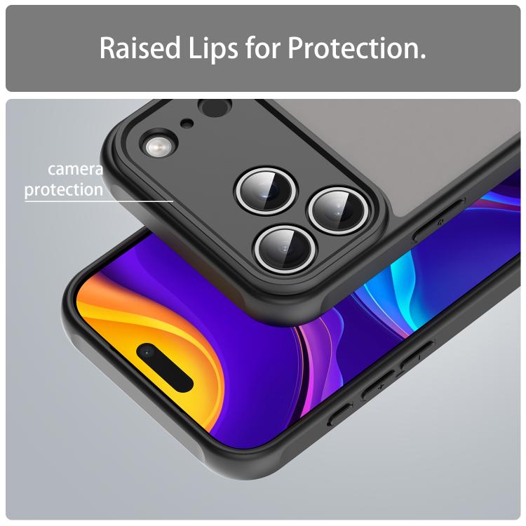 Fan Dun Series TPU Hybrid PC Frosted Phone Case, For iPhone 17 Pro Max, For iPhone 17 Pro, For iPhone 17, For iPhone 17 Air, For iPhone 16e, For iPhone 16 Pro Max