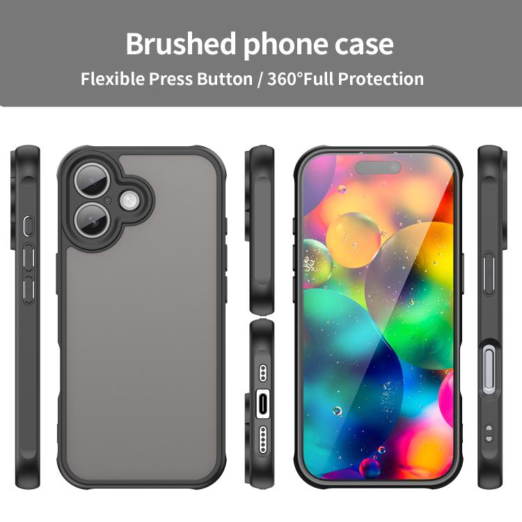Fan Dun Series TPU Hybrid PC Frosted Phone Case, For iPhone 17 Pro Max, For iPhone 17 Pro, For iPhone 17, For iPhone 17 Air, For iPhone 16e, For iPhone 16 Pro Max