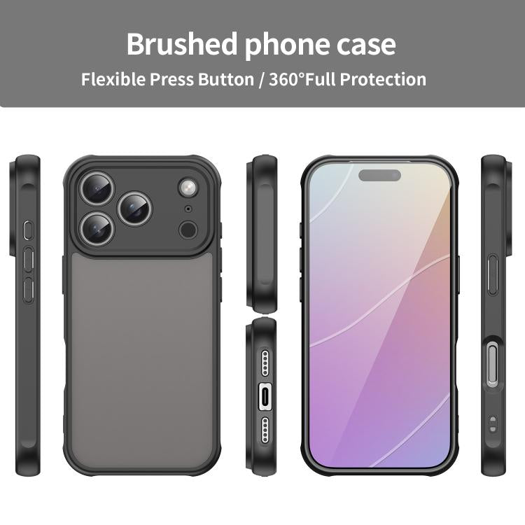 Fan Dun Series TPU Hybrid PC Frosted Phone Case, For iPhone 17 Pro Max, For iPhone 17 Pro, For iPhone 17, For iPhone 17 Air, For iPhone 16e, For iPhone 16 Pro Max