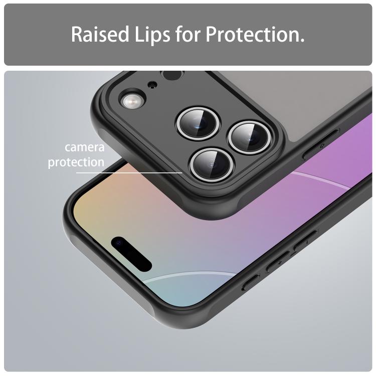 Fan Dun Series TPU Hybrid PC Frosted Phone Case, For iPhone 17 Pro Max, For iPhone 17 Pro, For iPhone 17, For iPhone 17 Air, For iPhone 16e, For iPhone 16 Pro Max