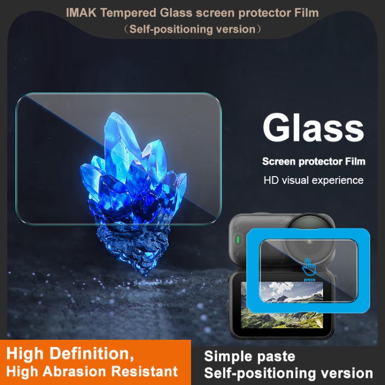 imak Tempered Glass Film, Self-positioning Version, For DJI Osmo Pocket 3
