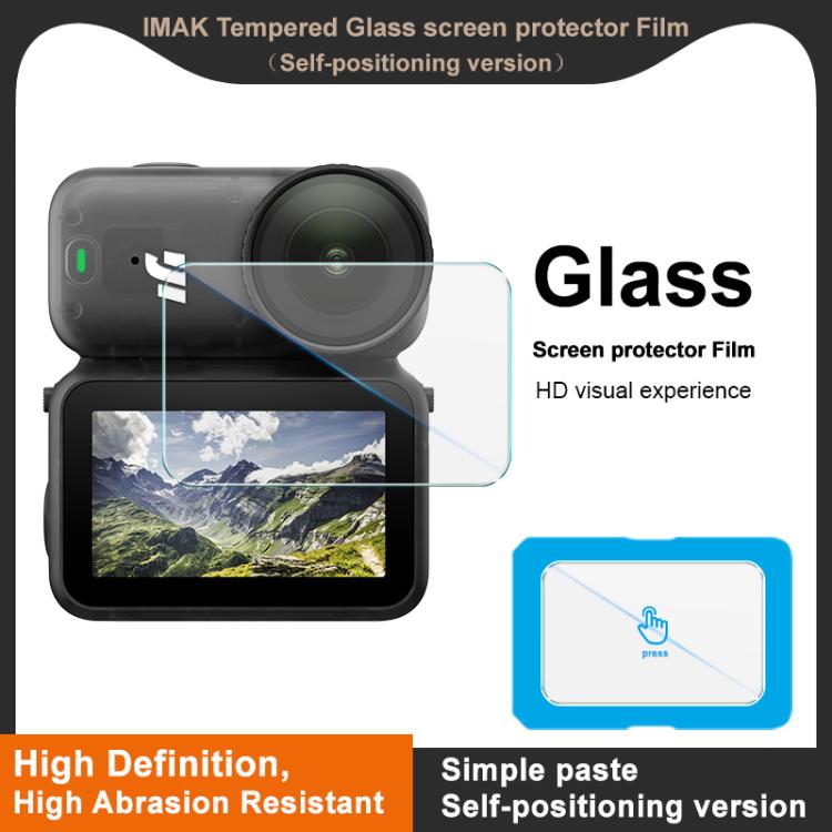 imak Tempered Glass Film, Self-positioning Version, For DJI Osmo Pocket 3