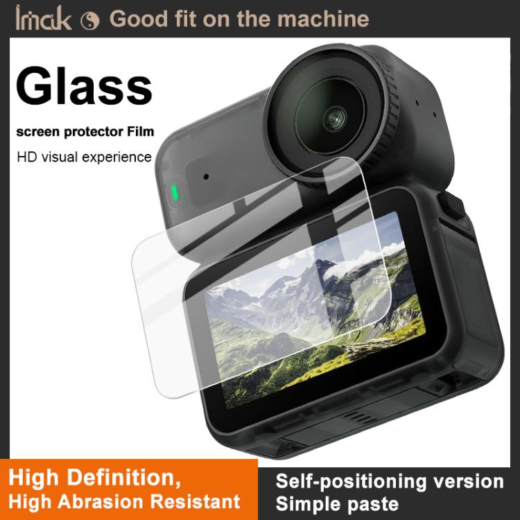 imak Tempered Glass Film, Self-positioning Version, For DJI Osmo Pocket 3