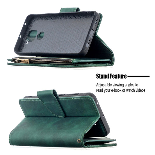 Photo frame window feature on Redmi Note 9 magnetic leather case with holder