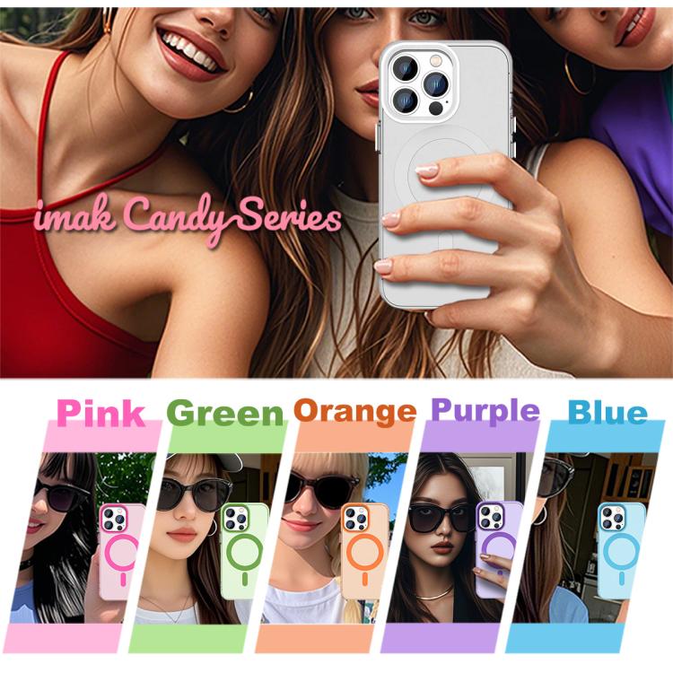 IMAK Candy Series Shockproof MagSafe Phone Case, For iPhone 14 Pro, For iPhone 14 Pro Max