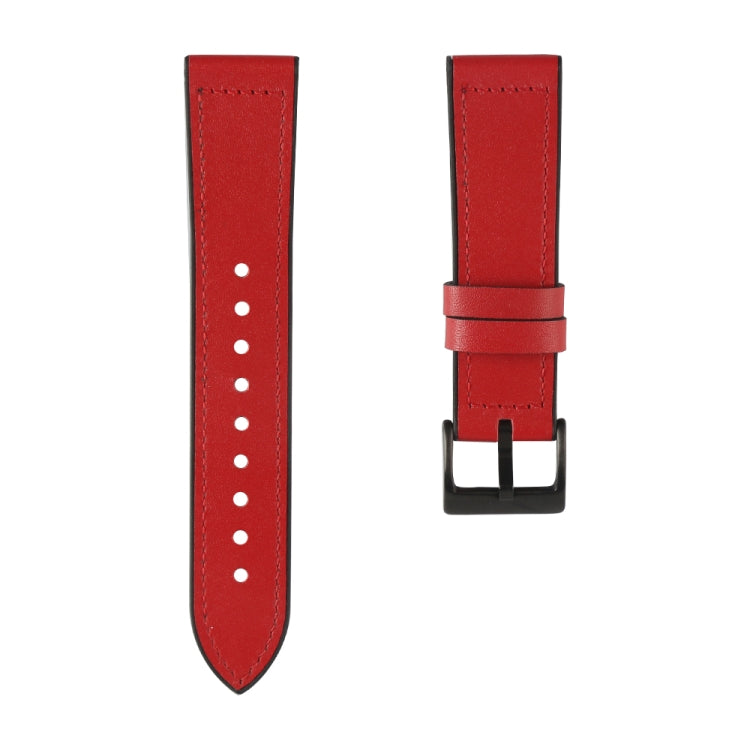 TPU + Leather Replacement Strap Watchband, For Samsung Galaxy Watch 3 41mm