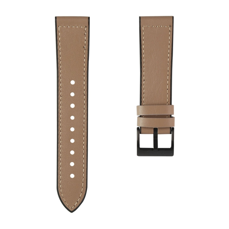 TPU + Leather Replacement Strap Watchband, For Samsung Galaxy Watch 3 41mm