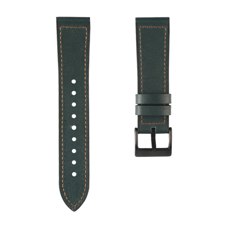 TPU + Leather Replacement Strap Watchband, For Samsung Galaxy Watch 3 41mm