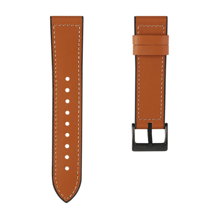TPU + Leather Replacement Strap Watchband, For Samsung Galaxy Watch 3 45mm