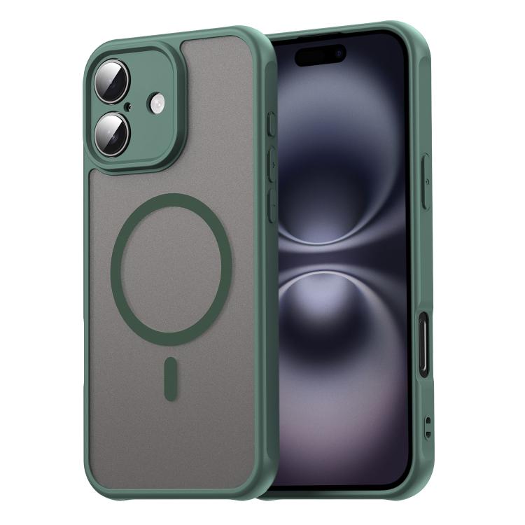 Fan Dun Series TPU Hybrid PC Frosted Magsafe Phone Case, For iPhone 16 Pro, For iPhone 16 Plus, For iPhone 16, For iPhone 15 Pro Max, For iPhone 15 Pro, For iPhone 15 Plus