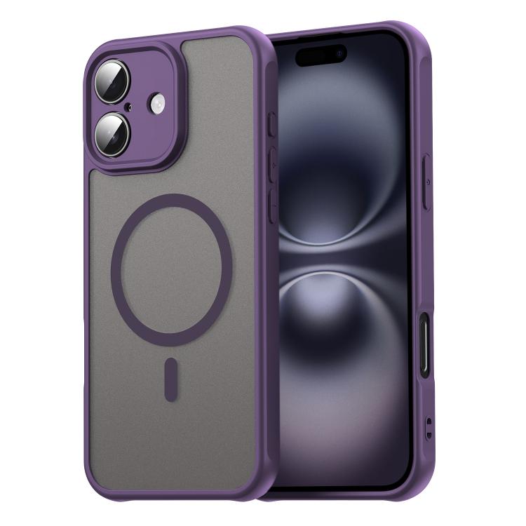 Fan Dun Series TPU Hybrid PC Frosted Magsafe Phone Case, For iPhone 16 Pro, For iPhone 16 Plus, For iPhone 16, For iPhone 15 Pro Max, For iPhone 15 Pro, For iPhone 15 Plus