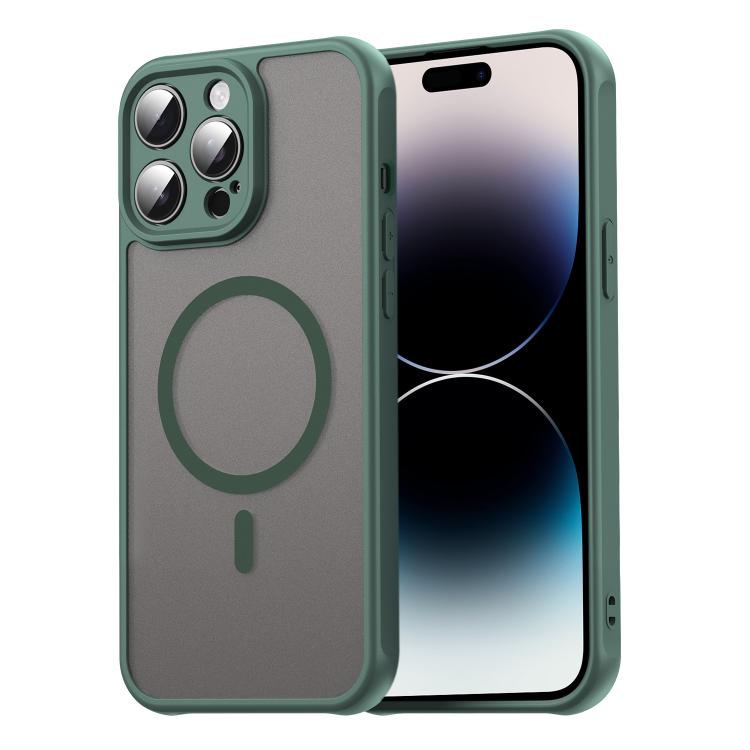 Fan Dun Series TPU Hybrid PC Frosted Magsafe Phone Case, For iPhone 13 Pro, For iPhone 13