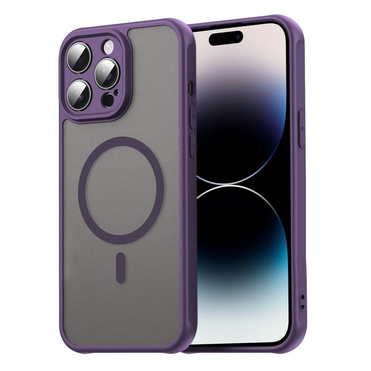 Fan Dun Series TPU Hybrid PC Frosted Magsafe Phone Case, For iPhone 13 Pro, For iPhone 13