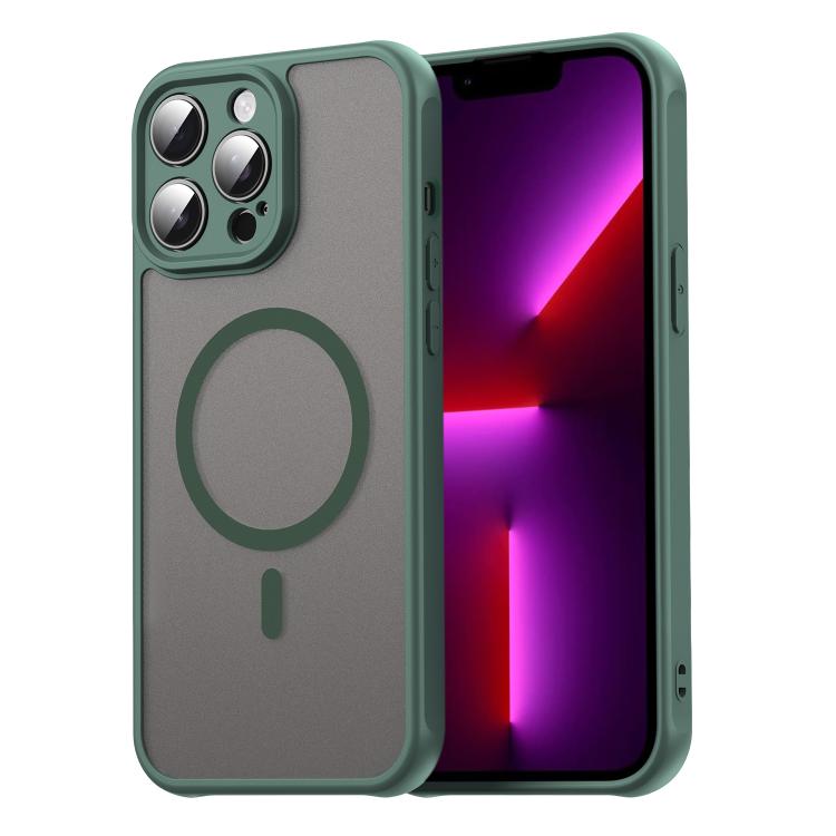 Fan Dun Series TPU Hybrid PC Frosted Magsafe Phone Case, For iPhone 13 Pro, For iPhone 13