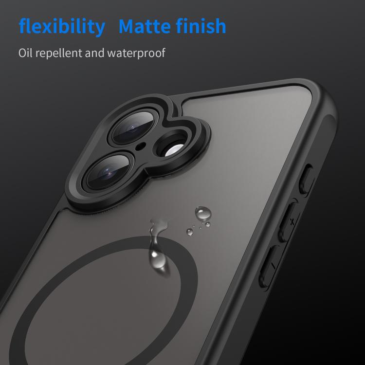 Fan Dun Series TPU Hybrid PC Frosted Magsafe Phone Case, For iPhone 16 Pro, For iPhone 16 Plus, For iPhone 16, For iPhone 15 Pro Max, For iPhone 15 Pro, For iPhone 15 Plus