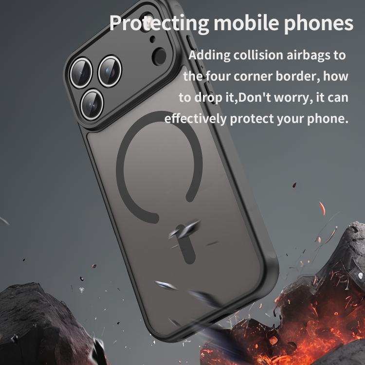 Fan Dun Series TPU Hybrid PC Frosted Magsafe Phone Case, For iPhone 17 Pro Max, For iPhone 17 Pro, For iPhone 17, For iPhone 17 Air, For iPhone 16e, For iPhone 16 Pro Max