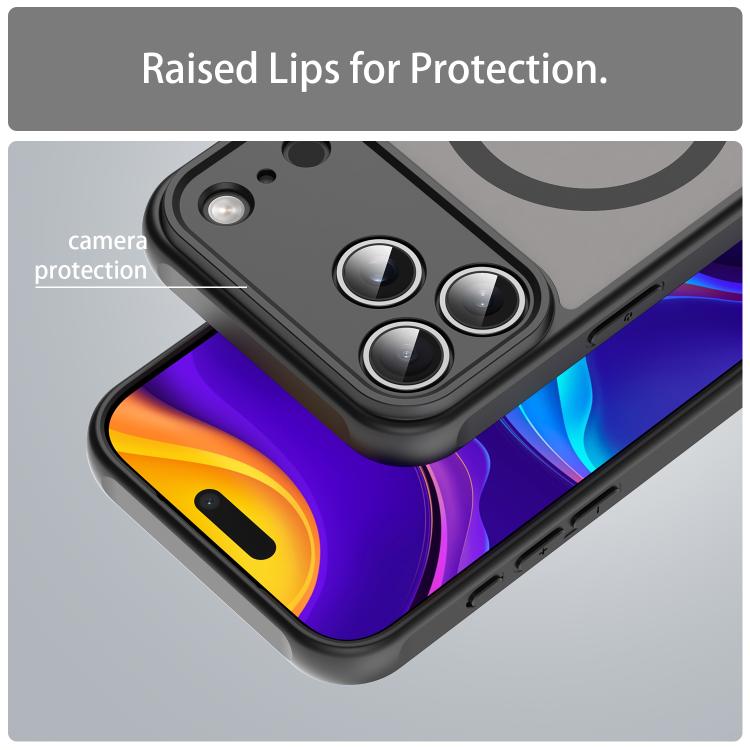 Fan Dun Series TPU Hybrid PC Frosted Magsafe Phone Case, For iPhone 17 Pro Max, For iPhone 17 Pro, For iPhone 17, For iPhone 17 Air, For iPhone 16e, For iPhone 16 Pro Max