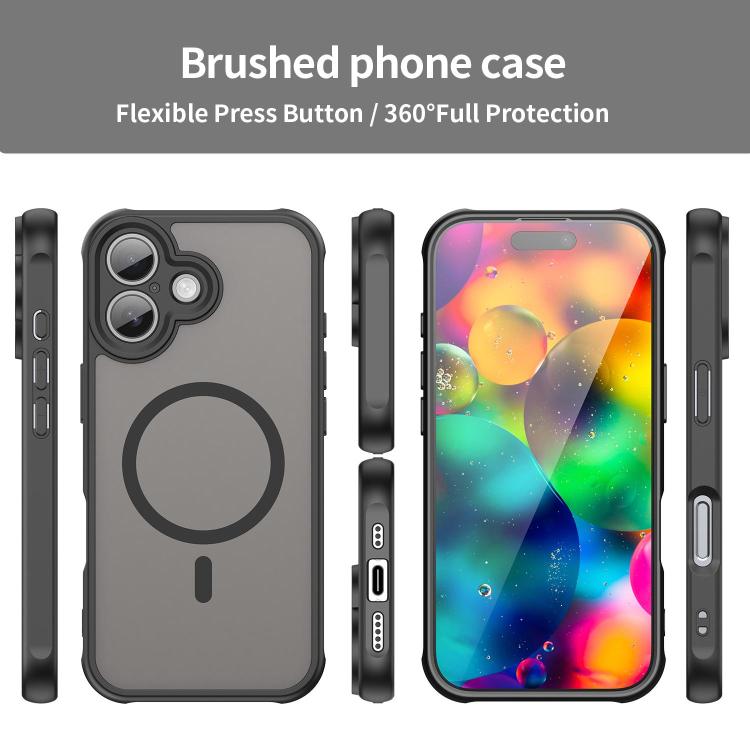 Fan Dun Series TPU Hybrid PC Frosted Magsafe Phone Case, For iPhone 17 Pro Max, For iPhone 17 Pro, For iPhone 17, For iPhone 17 Air, For iPhone 16e, For iPhone 16 Pro Max