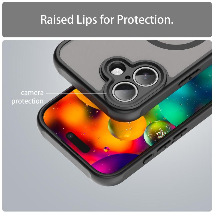 Fan Dun Series TPU Hybrid PC Frosted Magsafe Phone Case, For iPhone 17 Pro Max, For iPhone 17 Pro, For iPhone 17, For iPhone 17 Air, For iPhone 16e, For iPhone 16 Pro Max