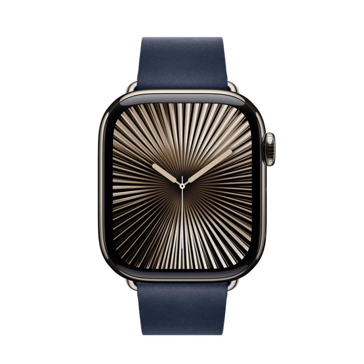 Modern Style Leather Watch Band, For Apple Watch 46mm / 49mm / 45mm / 44mm, For Apple Watch 42mm / 41mm / 40mm / 38mm