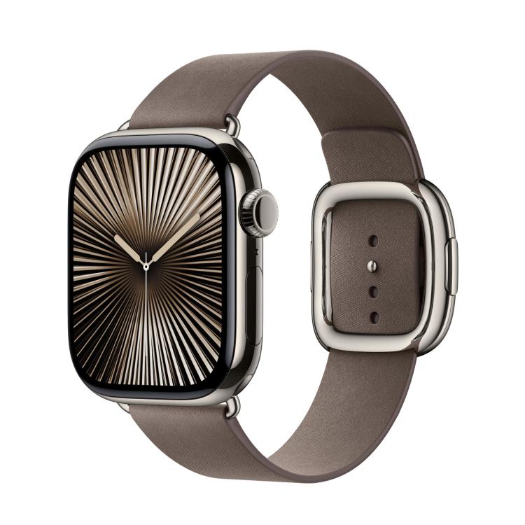 Modern Style Leather Watch Band, For Apple Watch 46mm / 49mm / 45mm / 44mm, For Apple Watch 42mm / 41mm / 40mm / 38mm