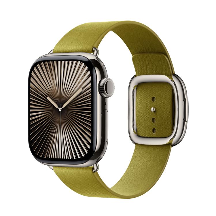 Modern Style Leather Watch Band, For Apple Watch 46mm / 49mm / 45mm / 44mm, For Apple Watch 42mm / 41mm / 40mm / 38mm
