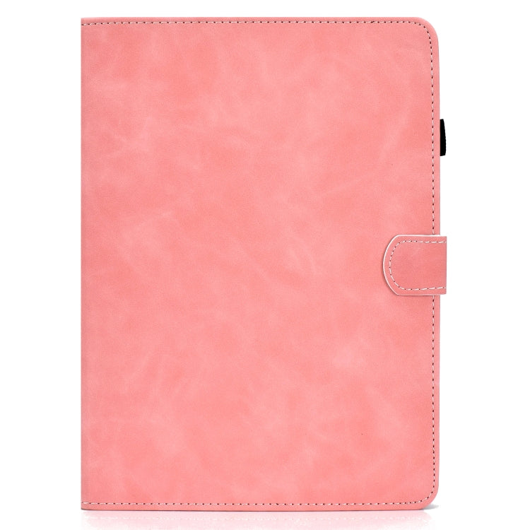 Étui à rabat horizontal en cuir de vachette avec support, emplacements pour cartes et fonction veille/réveil, pour iPad Air 2022/2020 10.9