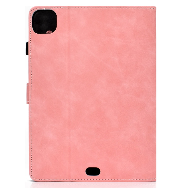 Étui à rabat horizontal en cuir de vachette avec support, emplacements pour cartes et fonction veille/réveil, pour iPad Air 2022/2020 10.9