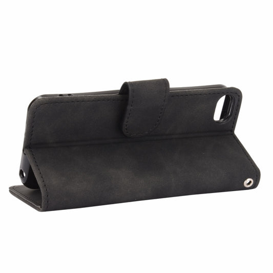 Skin feel PU leather magnetic flip case with stand function iPod Touch