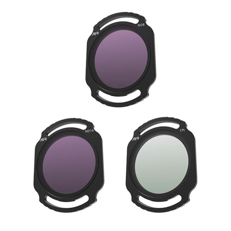For DJI O4 Air Unit Pro / Avata 2 JSR YB Series Camera Lens Filter, MCUV, CPL, ND8, ND16, ND32, ND64, ND256, ND8PL, ND16PL, ND32PL, ND64PL, NIGHT, STAR, MCUV x 2, MCUV x 3, 3 in 1 CPL ND8/16, 4 in 1 ND, 4 in 1 NDPL, 6 in 1 ND8-64 UV CPL����������������...