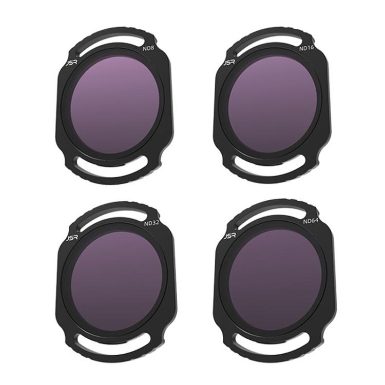 For DJI O4 Air Unit Pro / Avata 2 JSR YB Series Camera Lens Filter, MCUV, CPL, ND8, ND16, ND32, ND64, ND256, ND8PL, ND16PL, ND32PL, ND64PL, NIGHT, STAR, MCUV x 2, MCUV x 3, 3 in 1 CPL ND8/16, 4 in 1 ND, 4 in 1 NDPL, 6 in 1 ND8-64 UV CPL����������������...