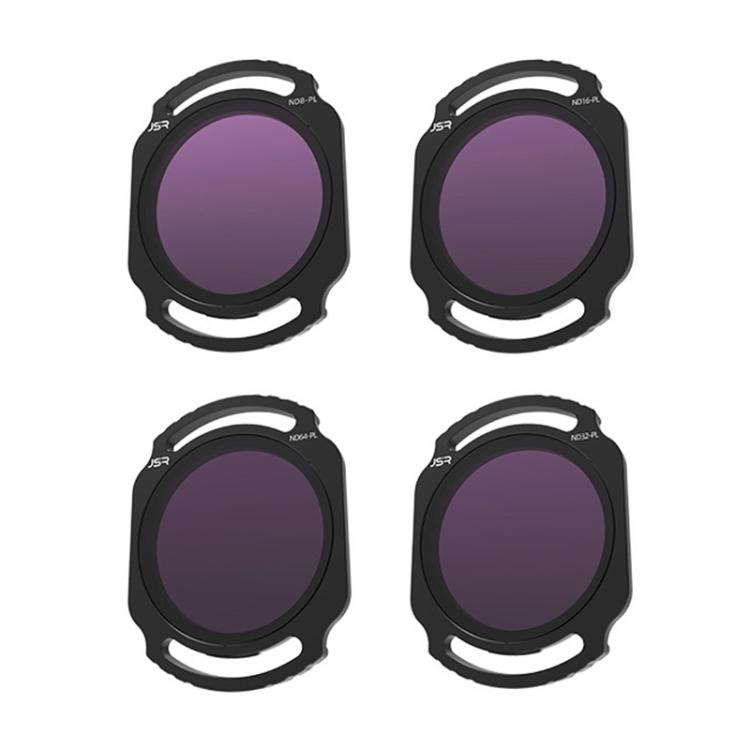 For DJI O4 Air Unit Pro / Avata 2 JSR YB Series Camera Lens Filter, MCUV, CPL, ND8, ND16, ND32, ND64, ND256, ND8PL, ND16PL, ND32PL, ND64PL, NIGHT, STAR, MCUV x 2, MCUV x 3, 3 in 1 CPL ND8/16, 4 in 1 ND, 4 in 1 NDPL, 6 in 1 ND8-64 UV CPL����������������...