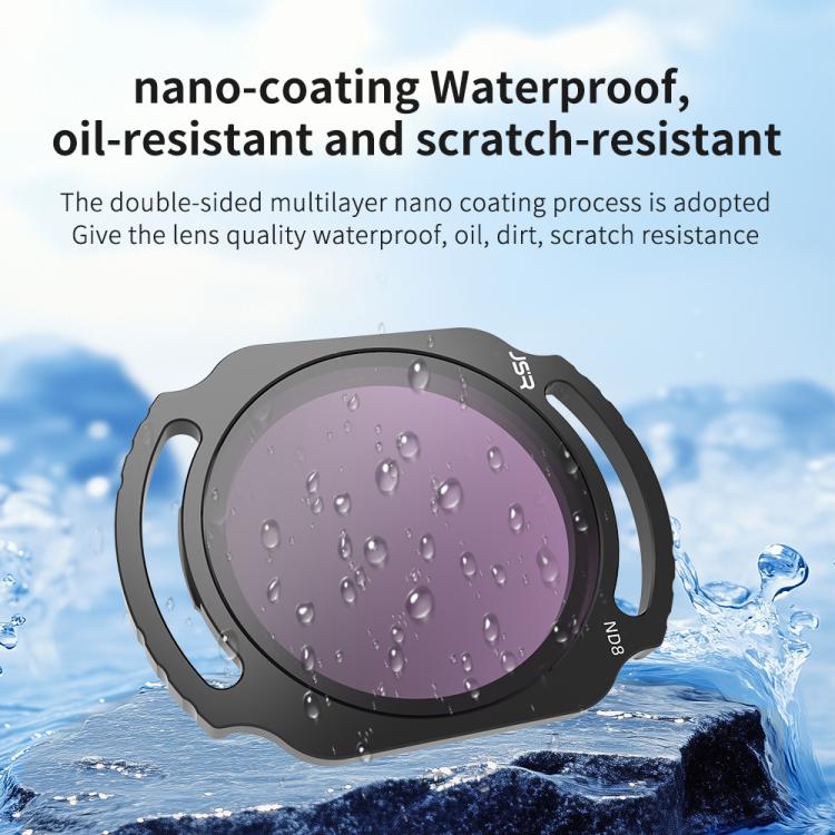 For DJI O4 Air Unit Pro / Avata 2 JSR YB Series Camera Lens Filter, MCUV, CPL, ND8, ND16, ND32, ND64, ND256, ND8PL, ND16PL, ND32PL, ND64PL, NIGHT, STAR, MCUV x 2, MCUV x 3, 3 in 1 CPL ND8/16, 4 in 1 ND, 4 in 1 NDPL, 6 in 1 ND8-64 UV CPL����������������...