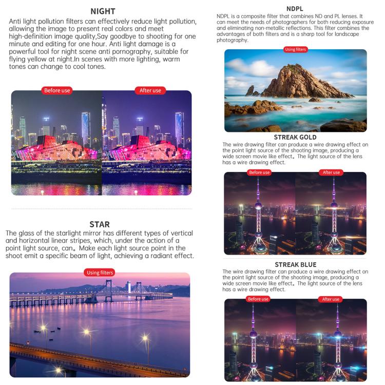 For DJI O4 Air Unit Pro / Avata 2 JSR YB Series Camera Lens Filter, MCUV, CPL, ND8, ND16, ND32, ND64, ND256, ND8PL, ND16PL, ND32PL, ND64PL, NIGHT, STAR, MCUV x 2, MCUV x 3, 3 in 1 CPL ND8/16, 4 in 1 ND, 4 in 1 NDPL, 6 in 1 ND8-64 UV CPL����������������...