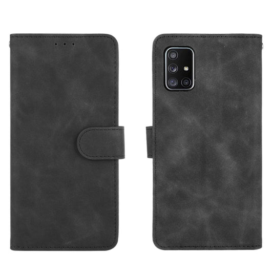 Calf texture PU leather flip case for Galaxy A51 A71 5G with magnetic buckle closure