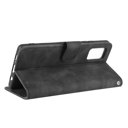 Horizontal flip design Samsung Galaxy A51 case with skin-feel leather texture