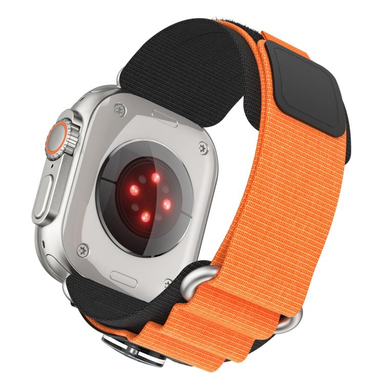 Compass Nylon Loop Watch Band, For Apple Watch 46mm / 49mm / 45mm / 44mm, For Apple Watch 42mm / 41mm / 40mm / 38mm